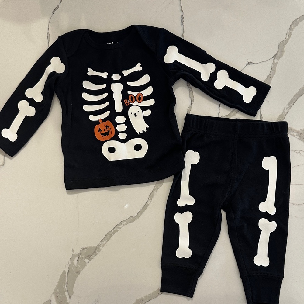 Carter’s Baby Skeleton Pajamas